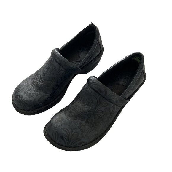 B.O.C. Born Concept Womens Peggy Tooled Comfort Clogs Size US 7.5 EU 37.5 - Picture 3 of 8